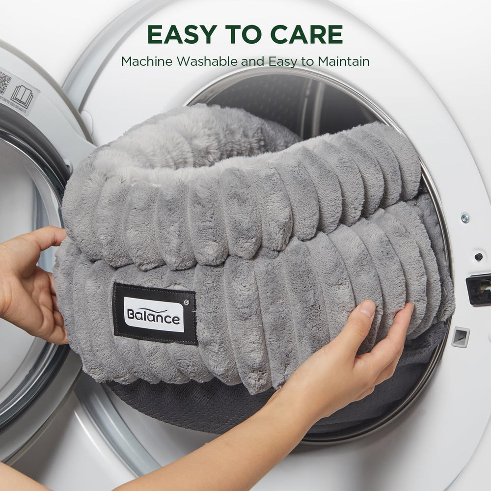 Ultra-Soft Plush Cat Bed