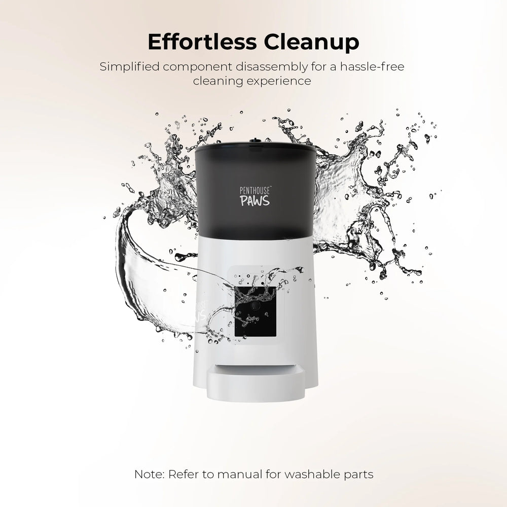 Smart Automatic Pet Feeder with HD Camera
