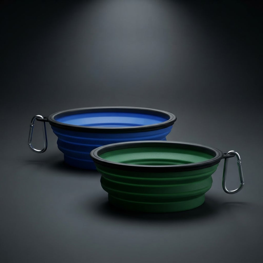 2-Pack Collapsible Dog Bowls