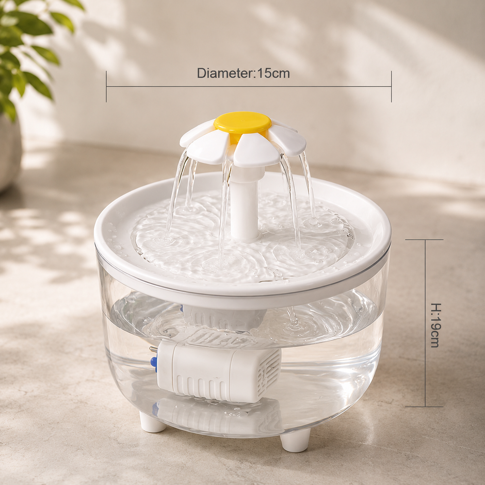 Automatic Cat Filtered Water Fountain