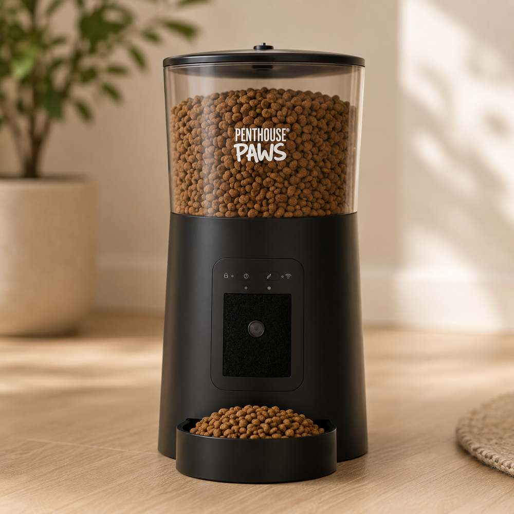 Smart Automatic Pet Feeder with HD Camera