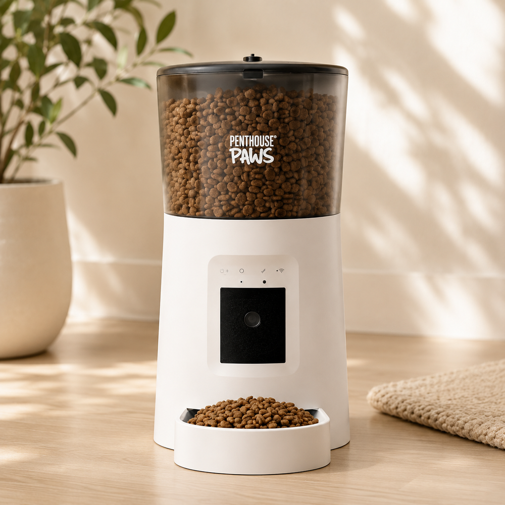 Smart Automatic Pet Feeder with HD Camera