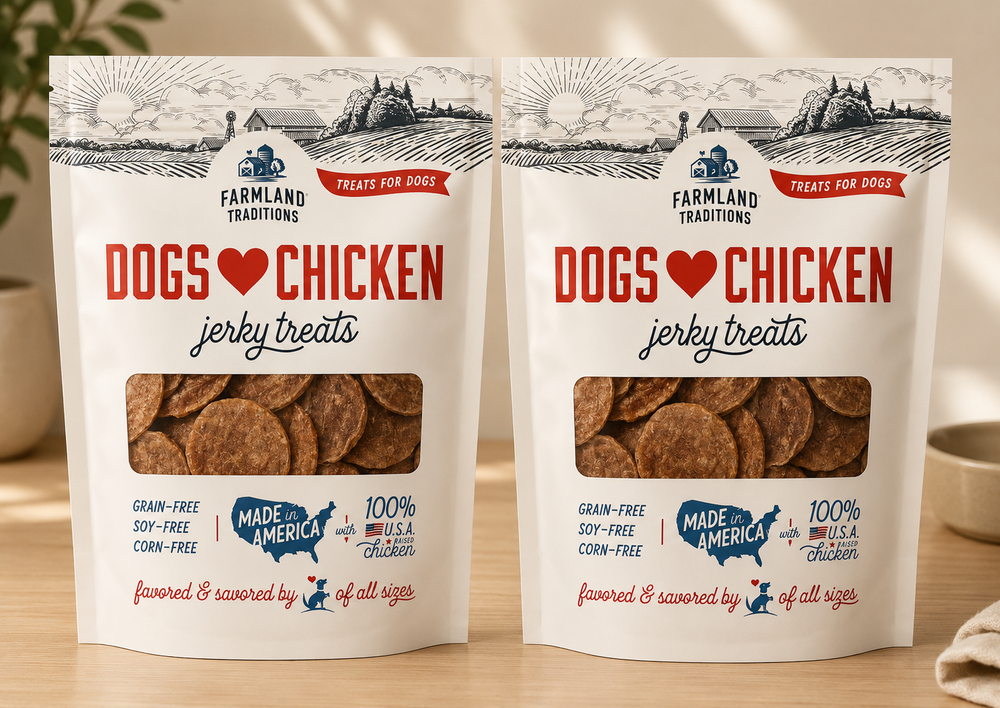 Premium Chicken Jerky Dog Treats - 3 lb. Bag