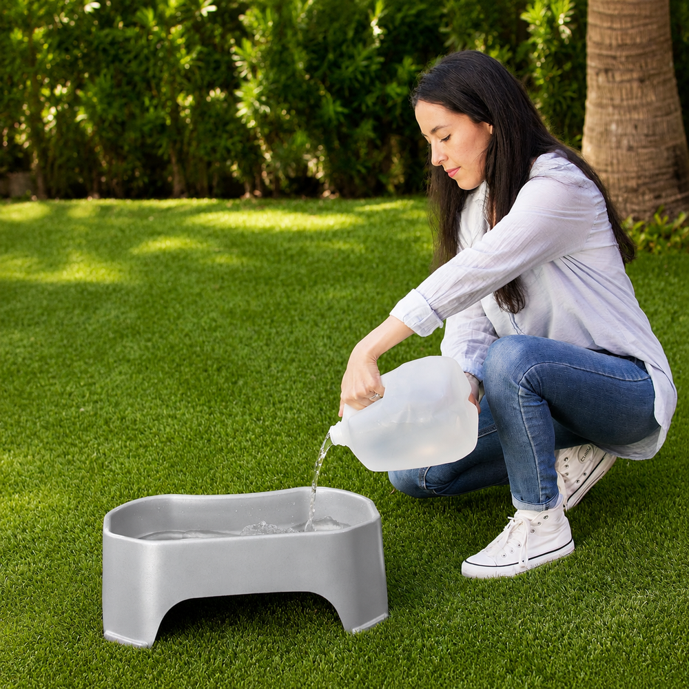 XL No-Spill Dog Water Bowl for Indoor & Outdoor Use
