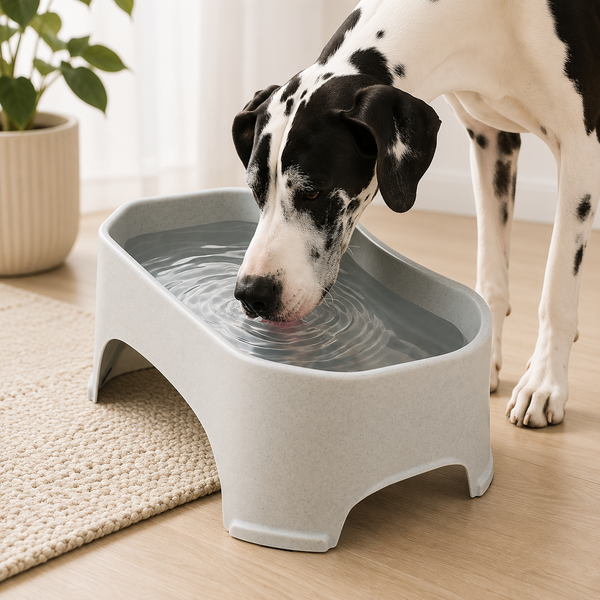 XL No-Spill Dog Water Bowl for Indoor & Outdoor Use
