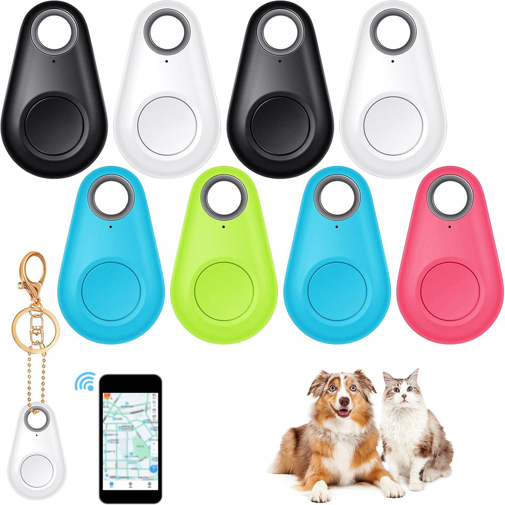 8-Pack Wireless Pet & Item Finder Tags