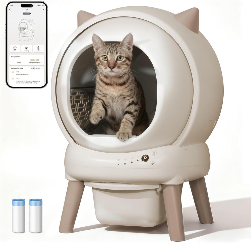 Smart Self-Cleaning Cat Litter Box