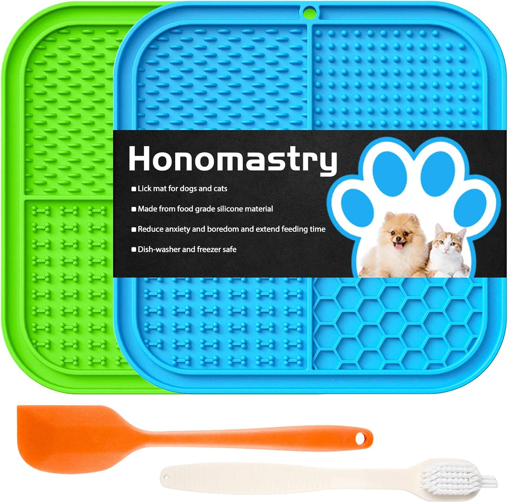 2-Pack Lick Mats for Dogs & Cats