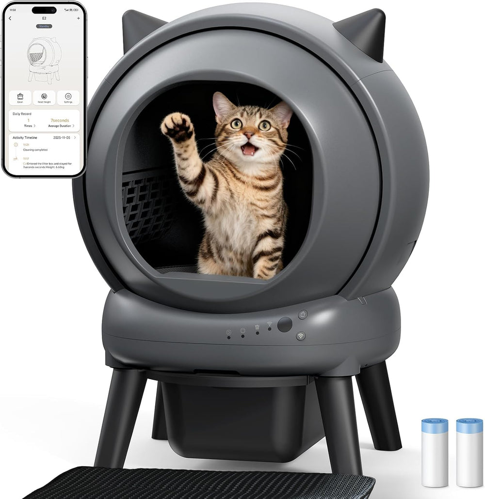 Smart Self-Cleaning Cat Litter Box