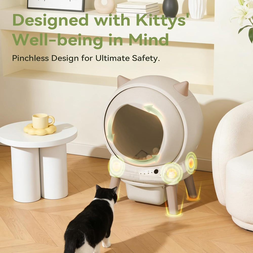 Smart Self-Cleaning Cat Litter Box