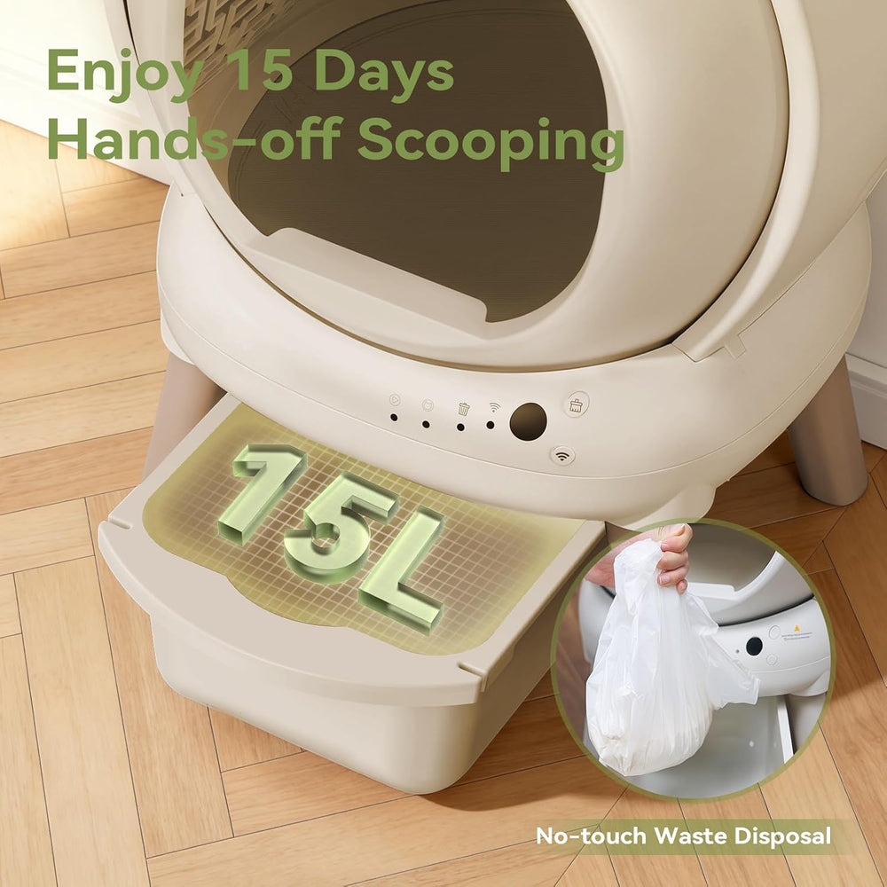 Smart Self-Cleaning Cat Litter Box