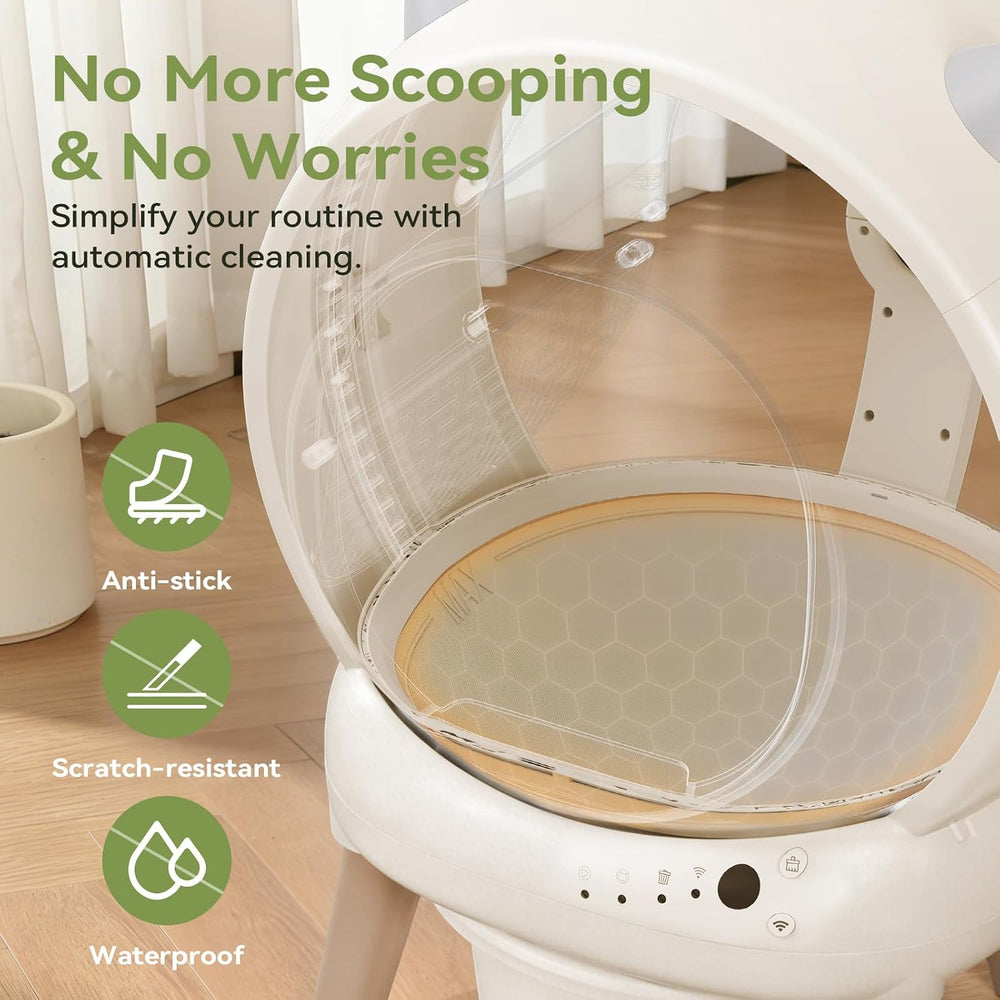 Smart Self-Cleaning Cat Litter Box