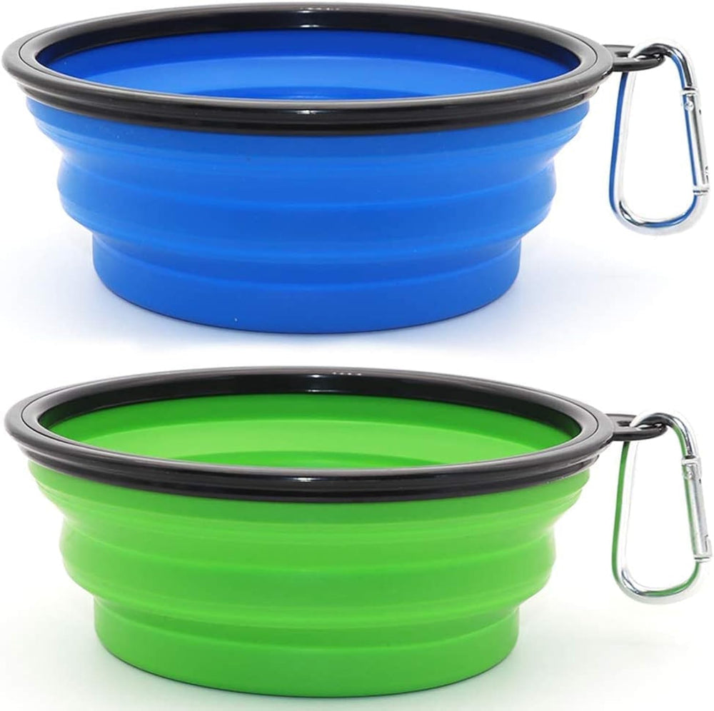2-Pack Collapsible Dog Bowls