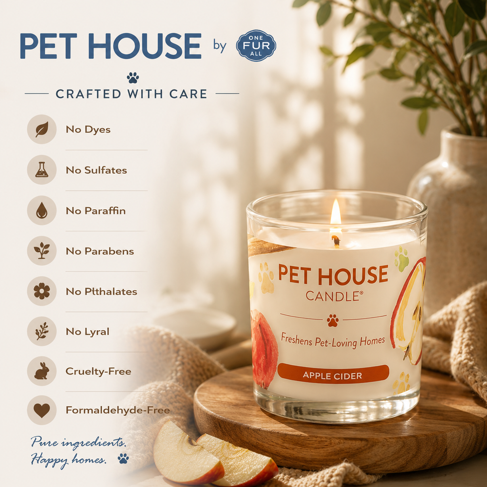 Pumpkin Spice Pet Odor Eliminating Candle | 2-Pack