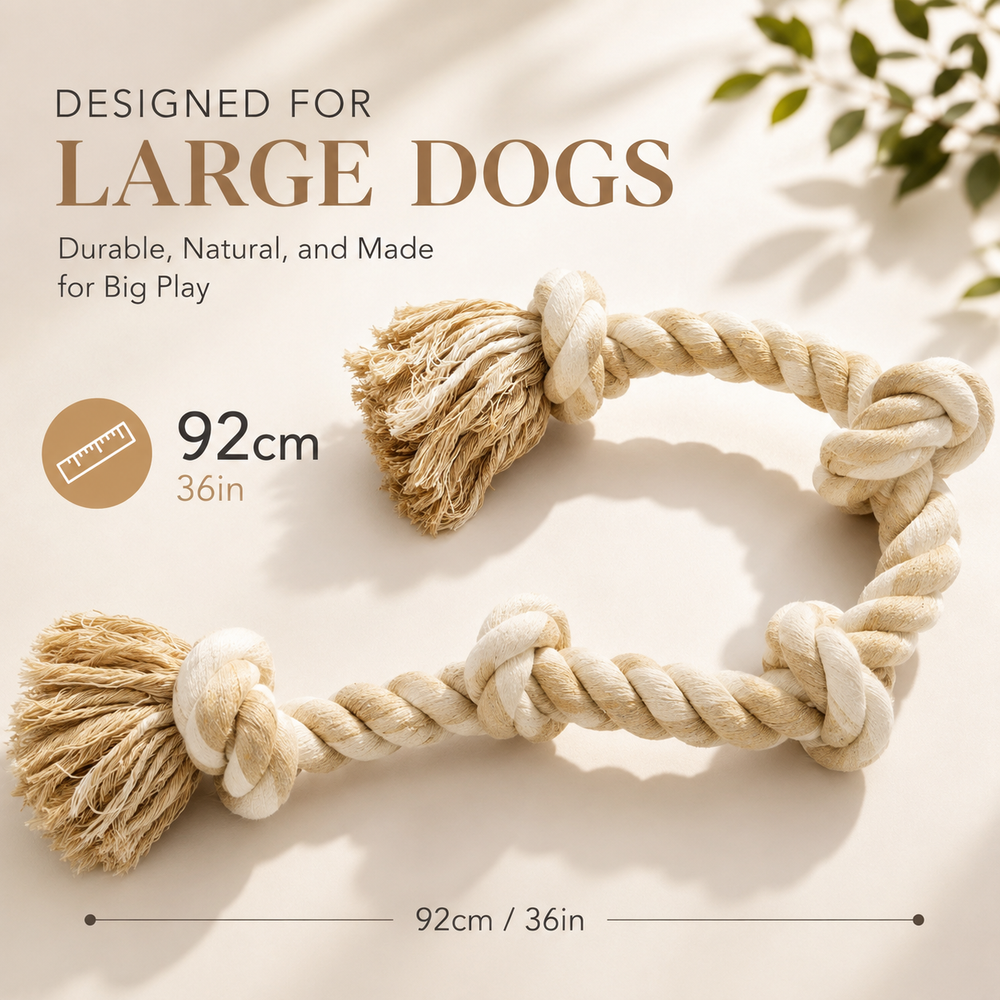 Heavy-Duty Dog Rope Toy