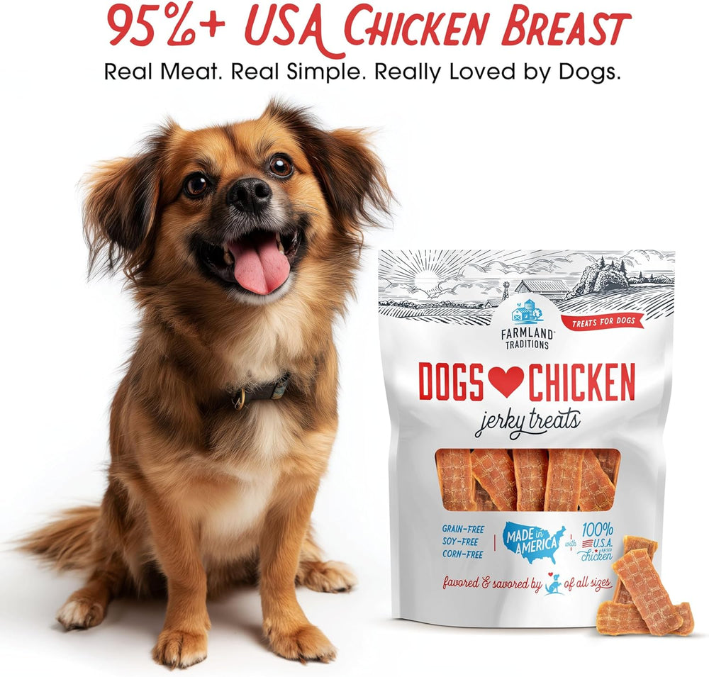 Premium Chicken Jerky Dog Treats - 3 lb. Bag