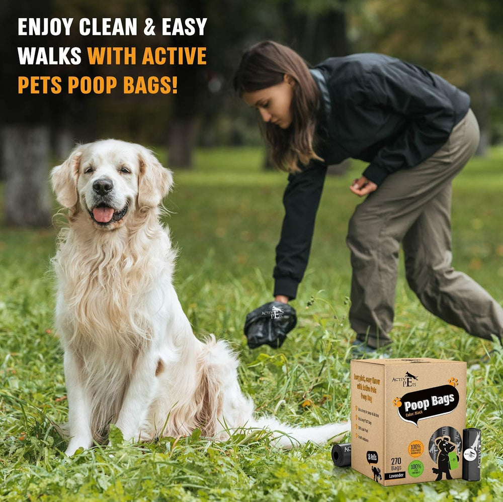 Extra-Thick Lavender Scented Dog Waste Bags